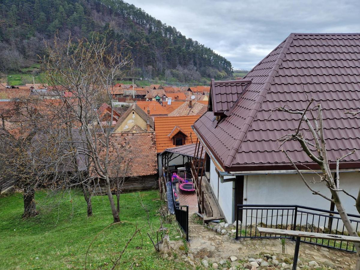 Pensiunea Carul Mare Răşinari Exteriör bild